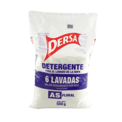 Detergente en polvo Dersa x 500 gr