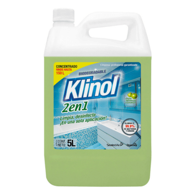 Klinol 2 en 1 limpiador desinfectante x 5 lt