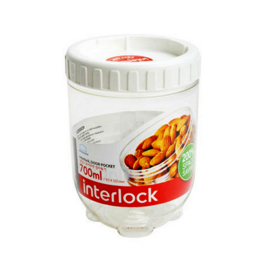 Recipiente circular interlock de 700 ml